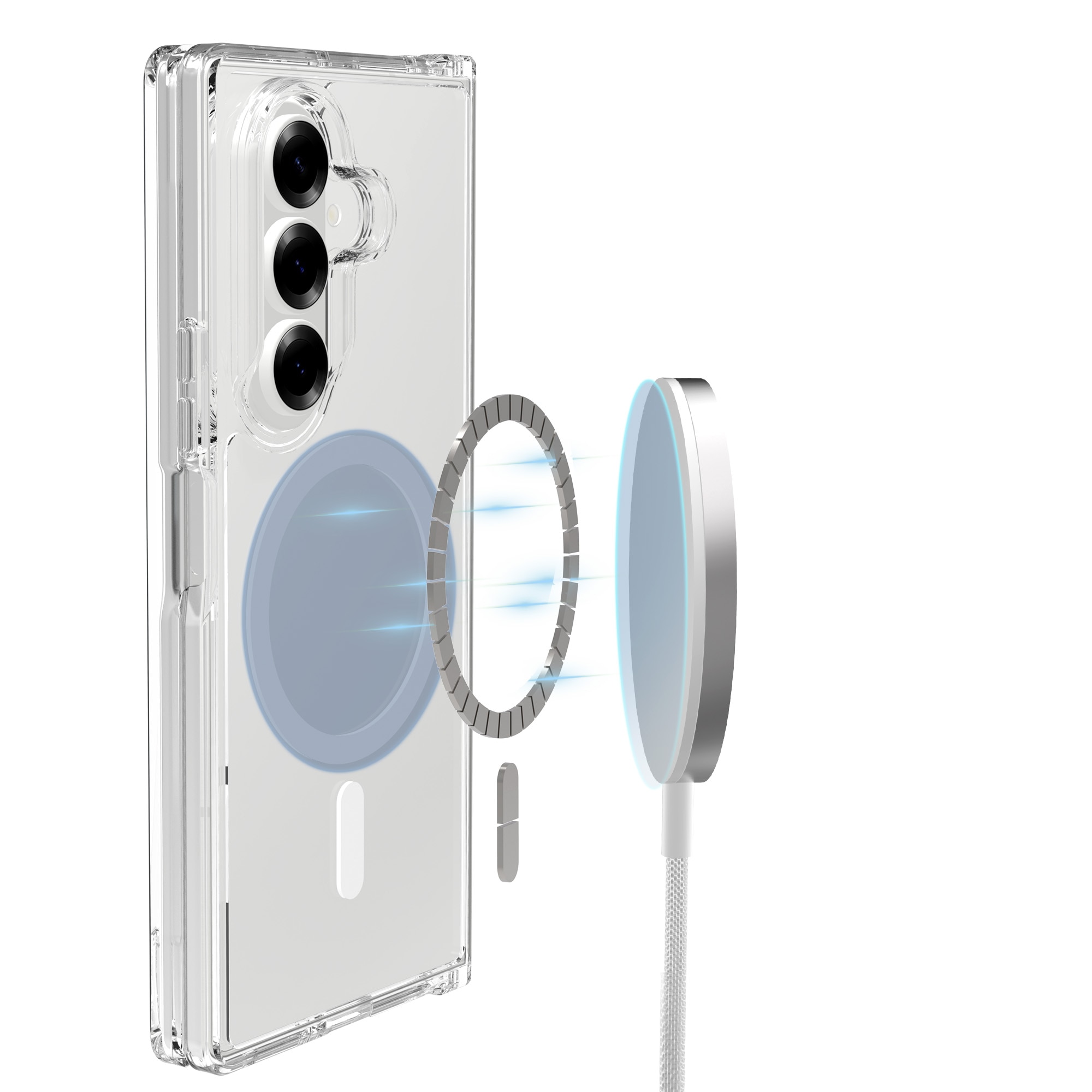 Hybriddeksel MagSafe Samsung Galaxy Z Fold 7 Gjennomsiktig