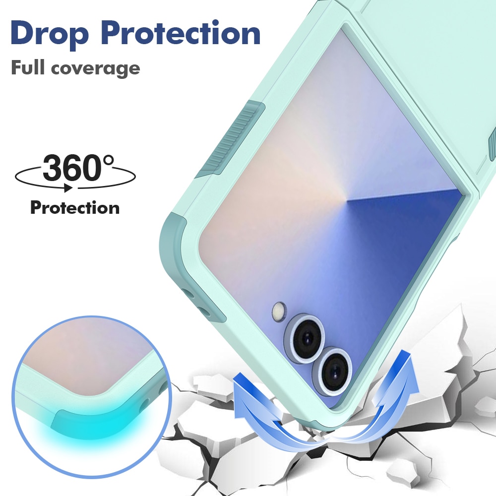Off-roas Hybriddeksel Samsung Galaxy Z Flip 7 Mintgrønn