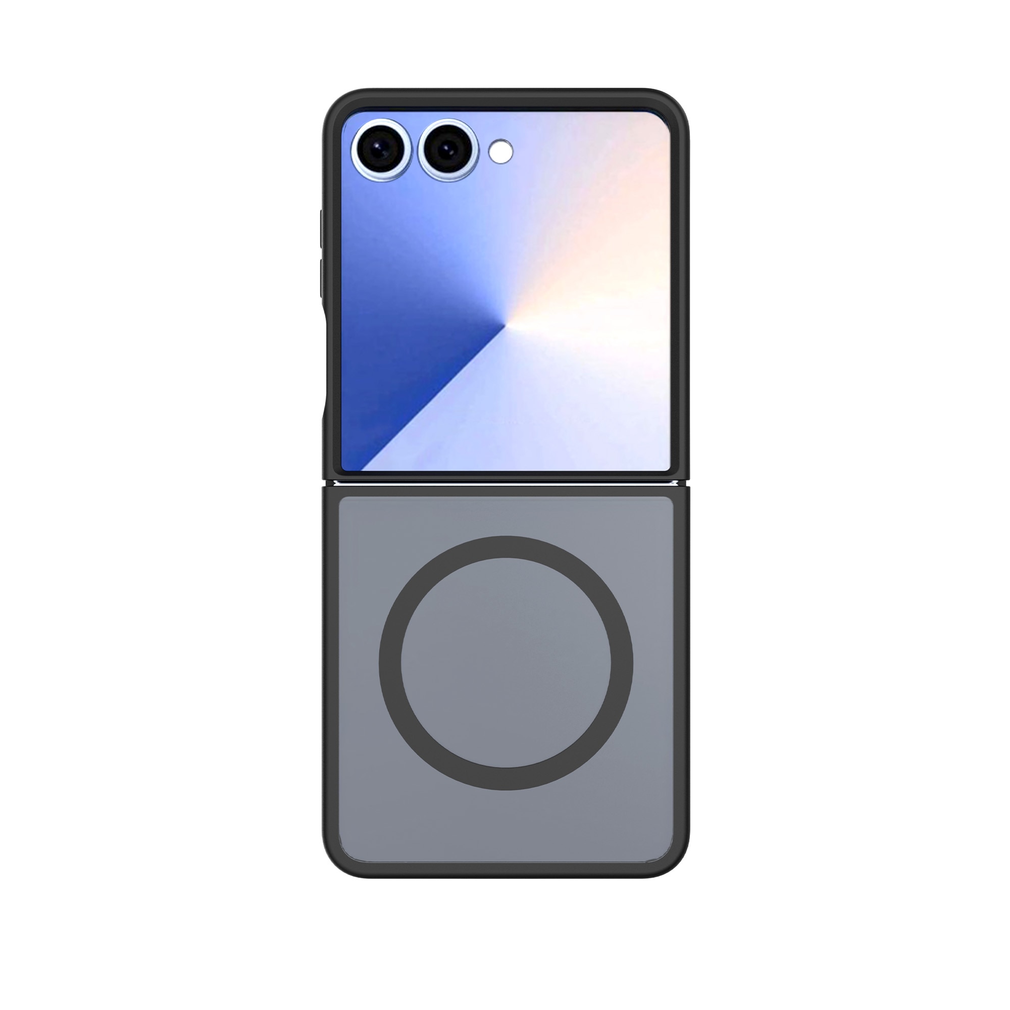 Magnetic Hybrid Deksel Samsung Galaxy Z Flip 7 Frosted Black