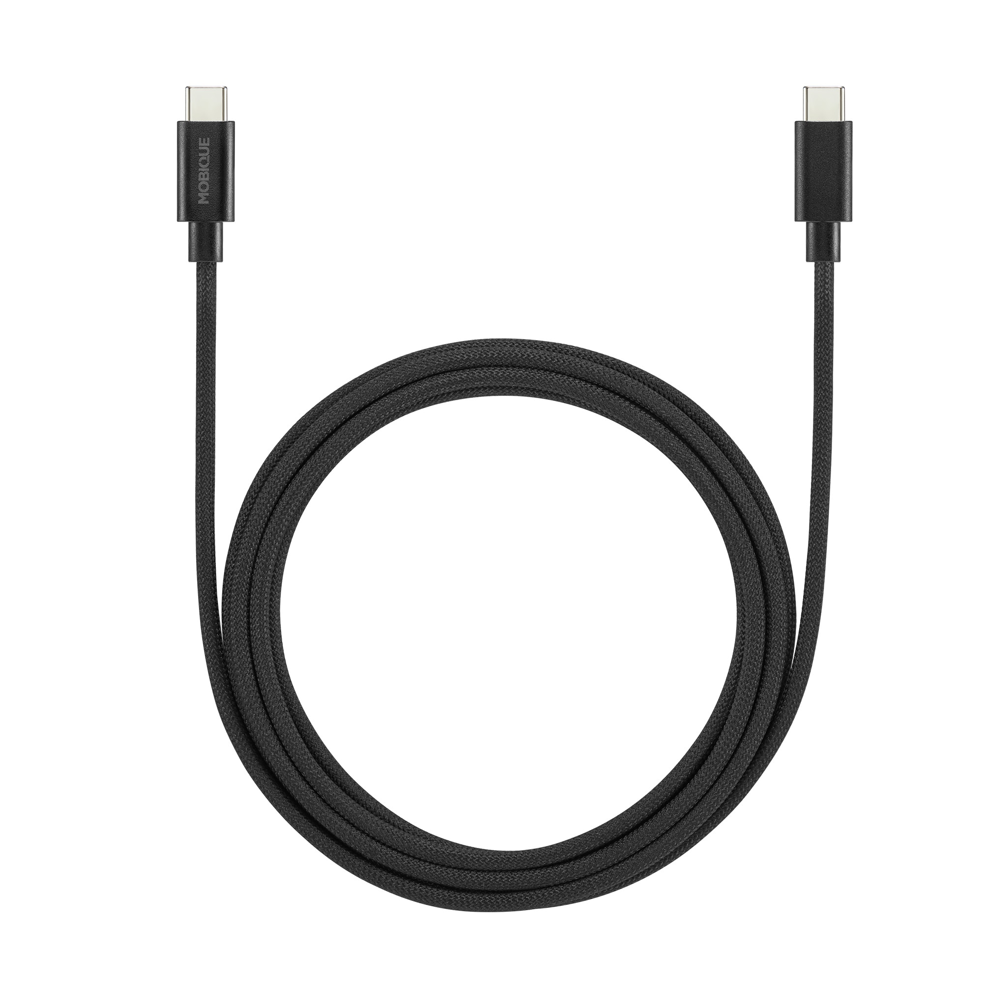 Premium USB-C til USB-C-ladekabel 2m Svart