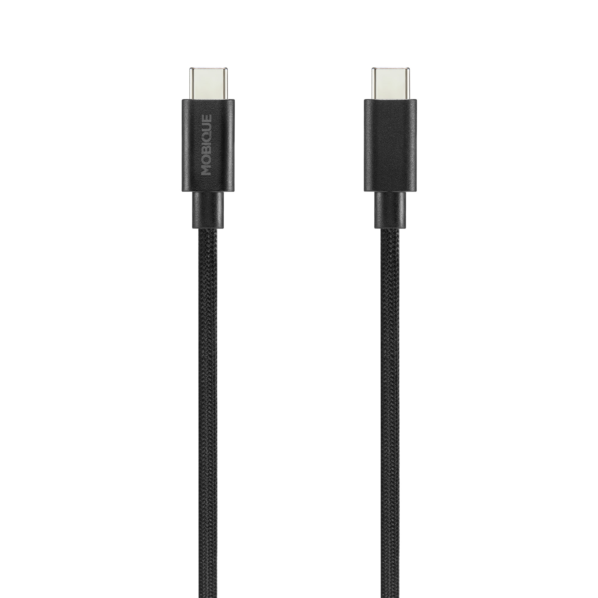 Premium USB-C til USB-C-ladekabel 2m Svart