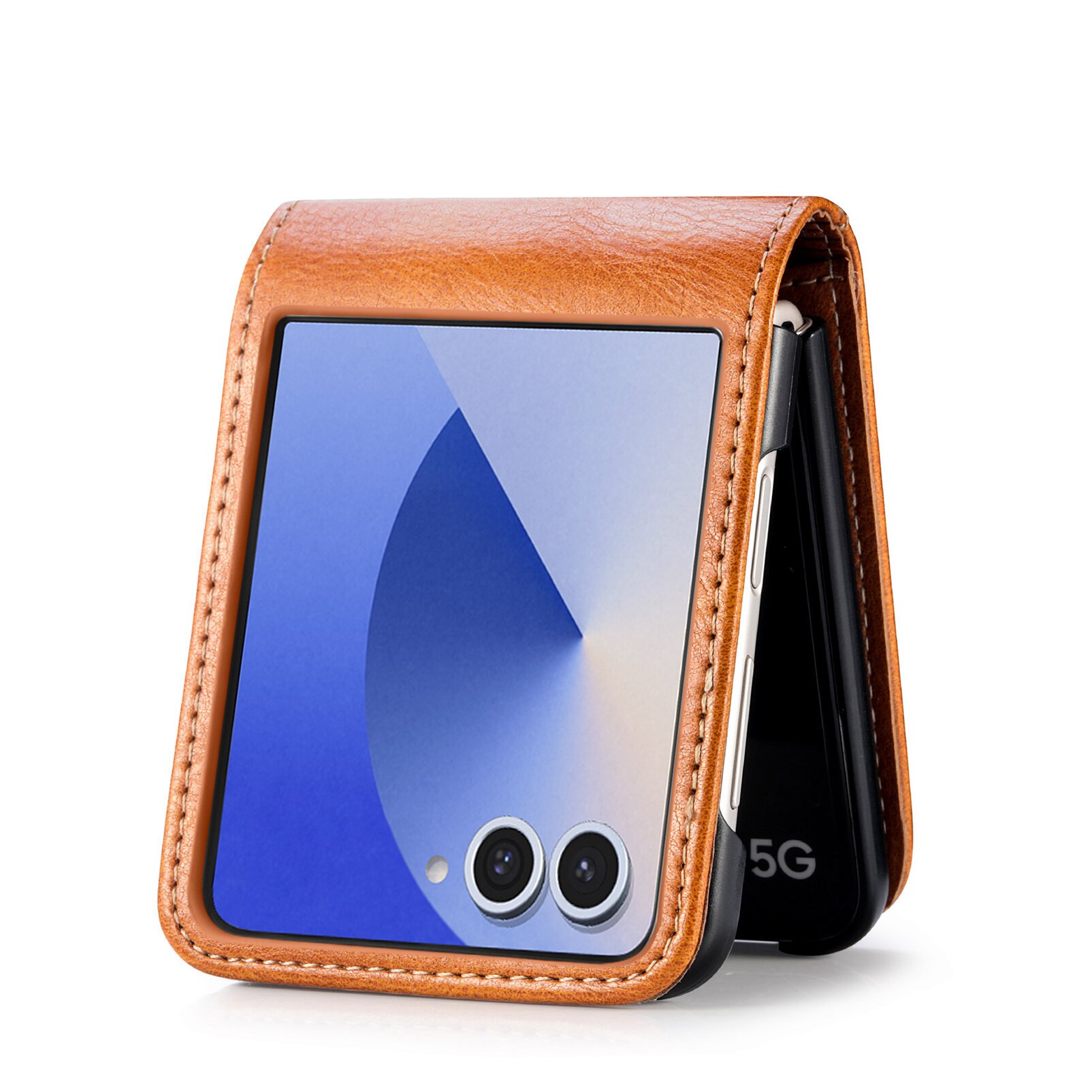 Mobilveske Samsung Galaxy Z Flip 7 Cognac