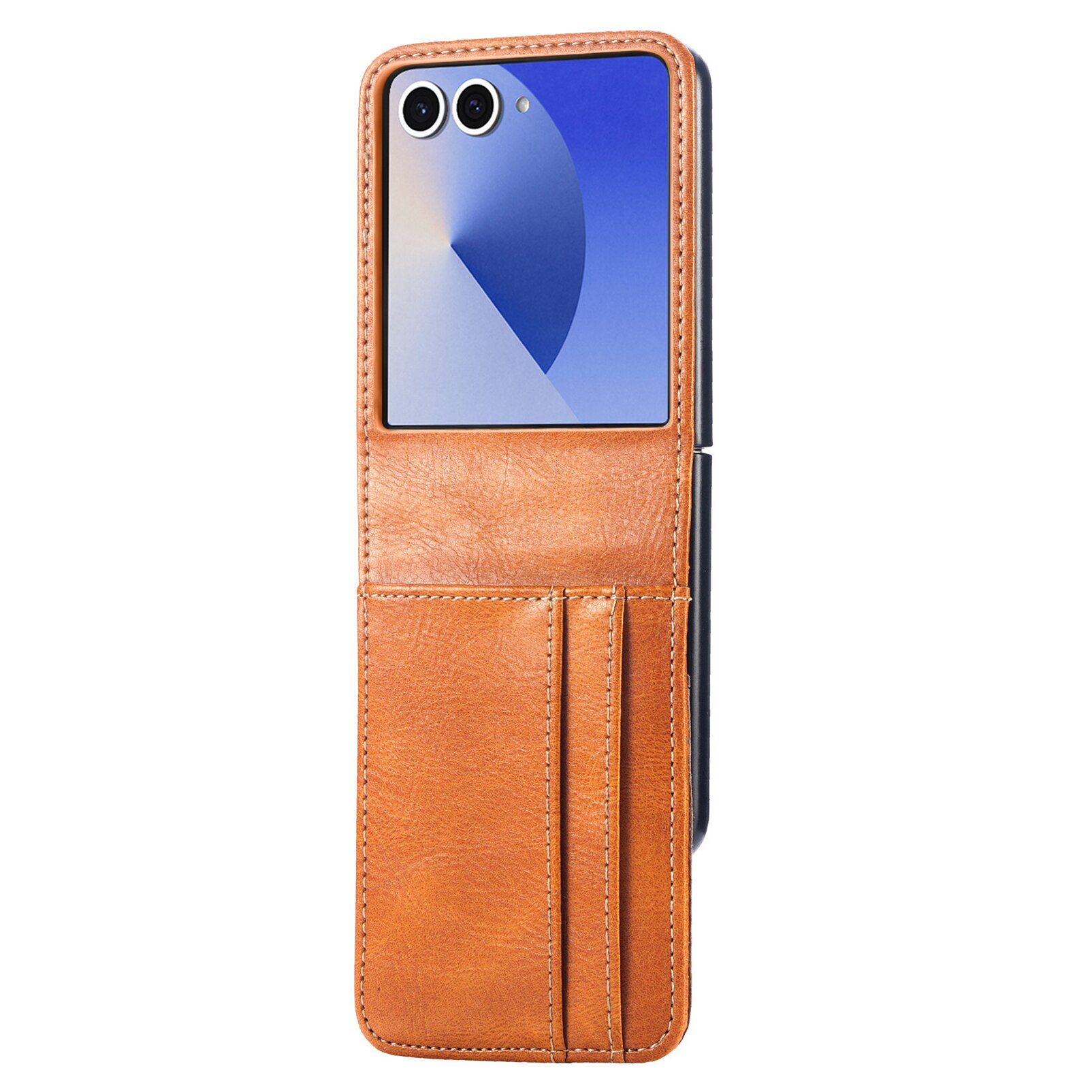 Mobilveske Samsung Galaxy Z Flip 7 Cognac