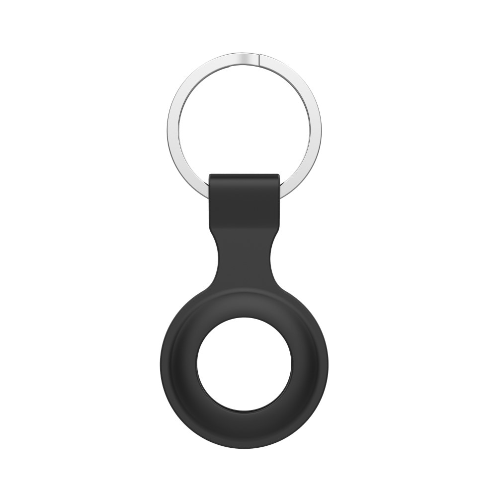 Nøkkelring silikon Apple AirTag svart