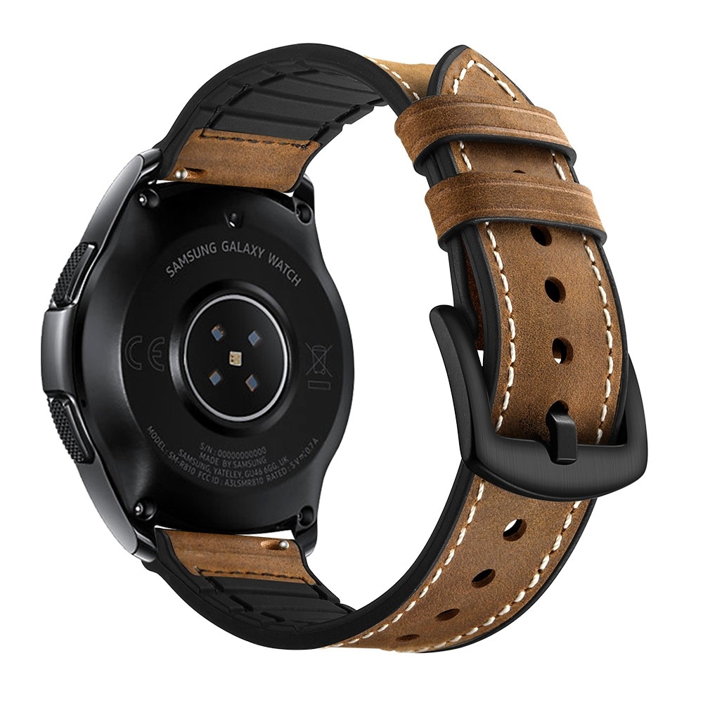 Samsung Galaxy Watch 4 Classic 42mm Skinnreim Premium brun