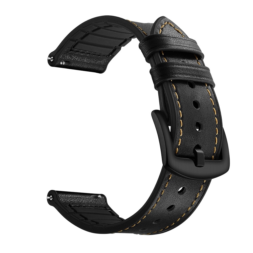 Hama Fit Watch 4910 Skinnreim Premium svart