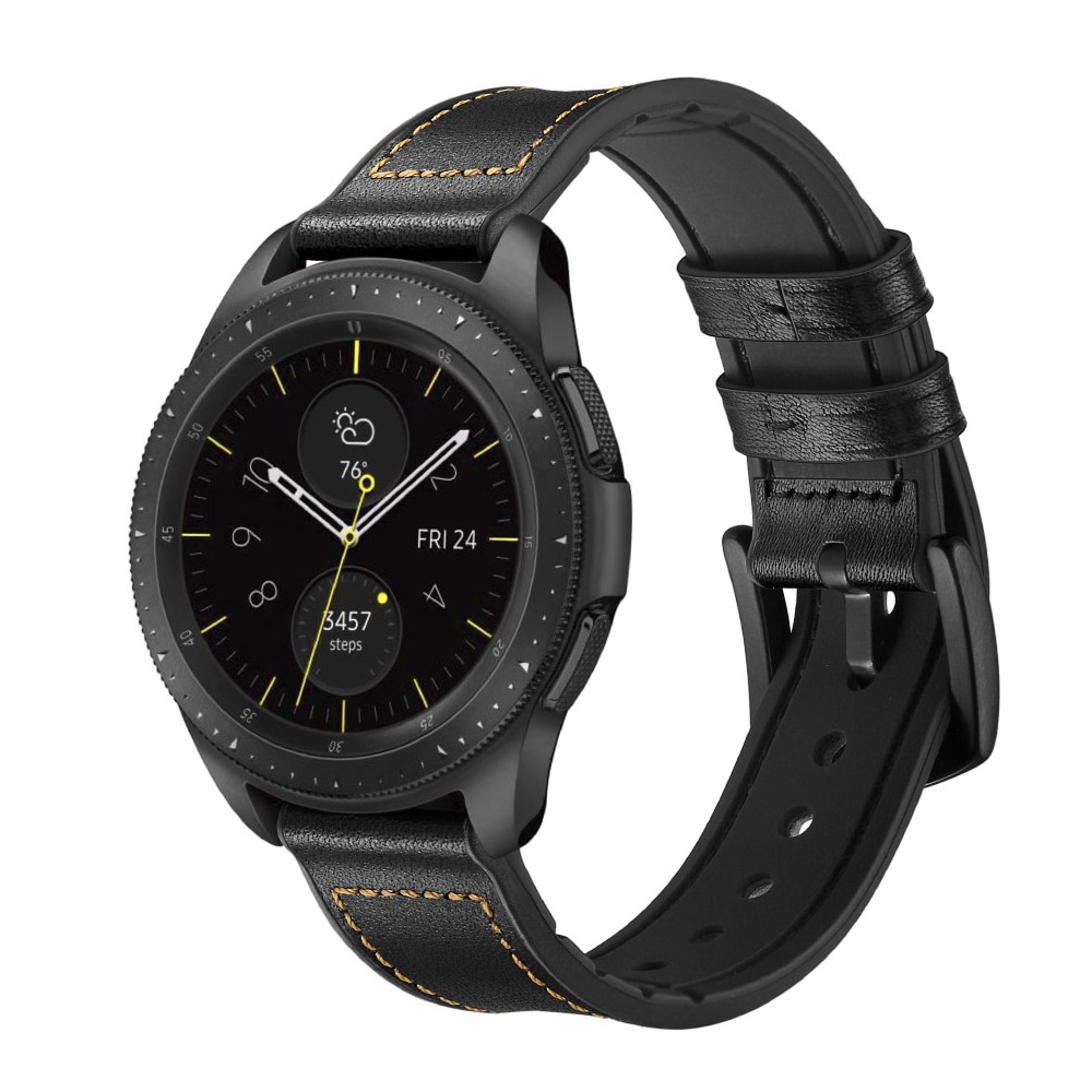 Samsung Galaxy Watch 5 Pro 45mm Skinnreim Premium svart