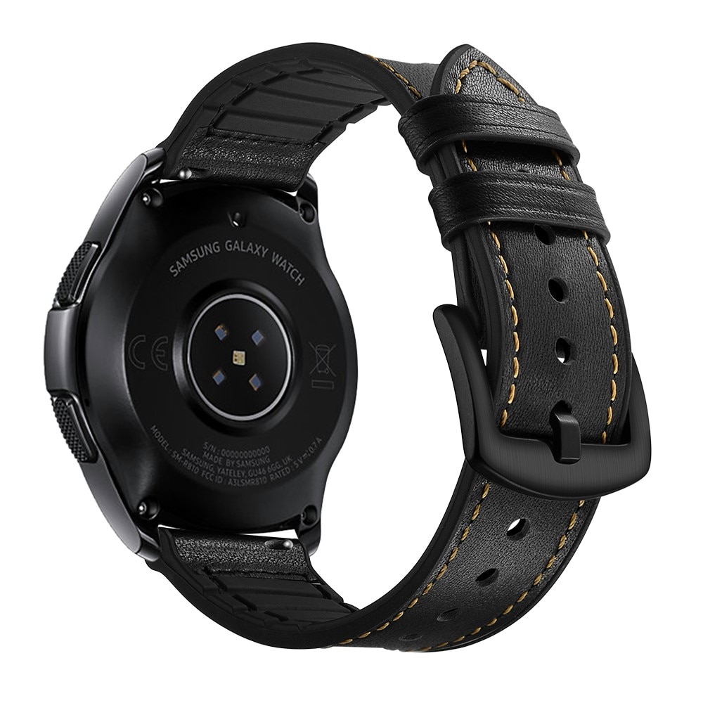 Samsung Galaxy Watch 5 Pro 45mm Skinnreim Premium svart