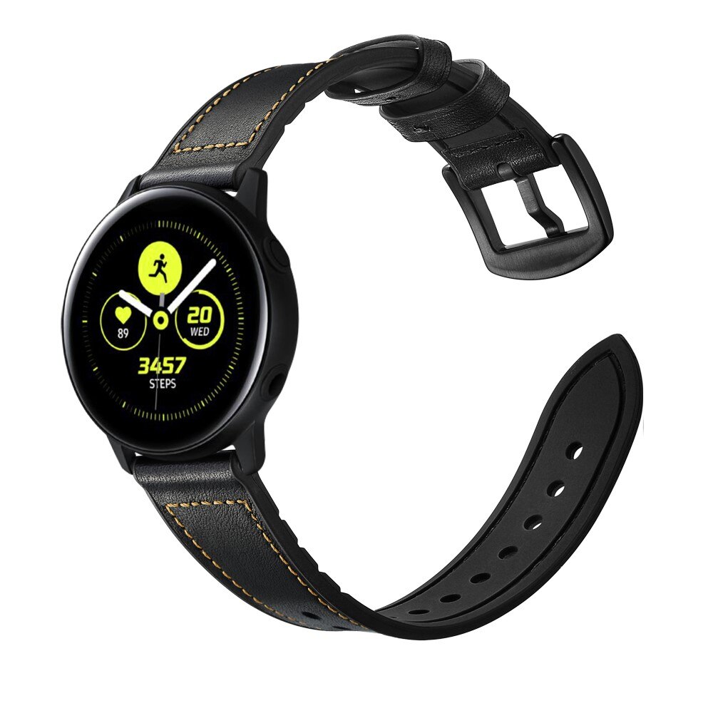 Samsung Galaxy Watch 5 40mm Skinnreim Premium svart