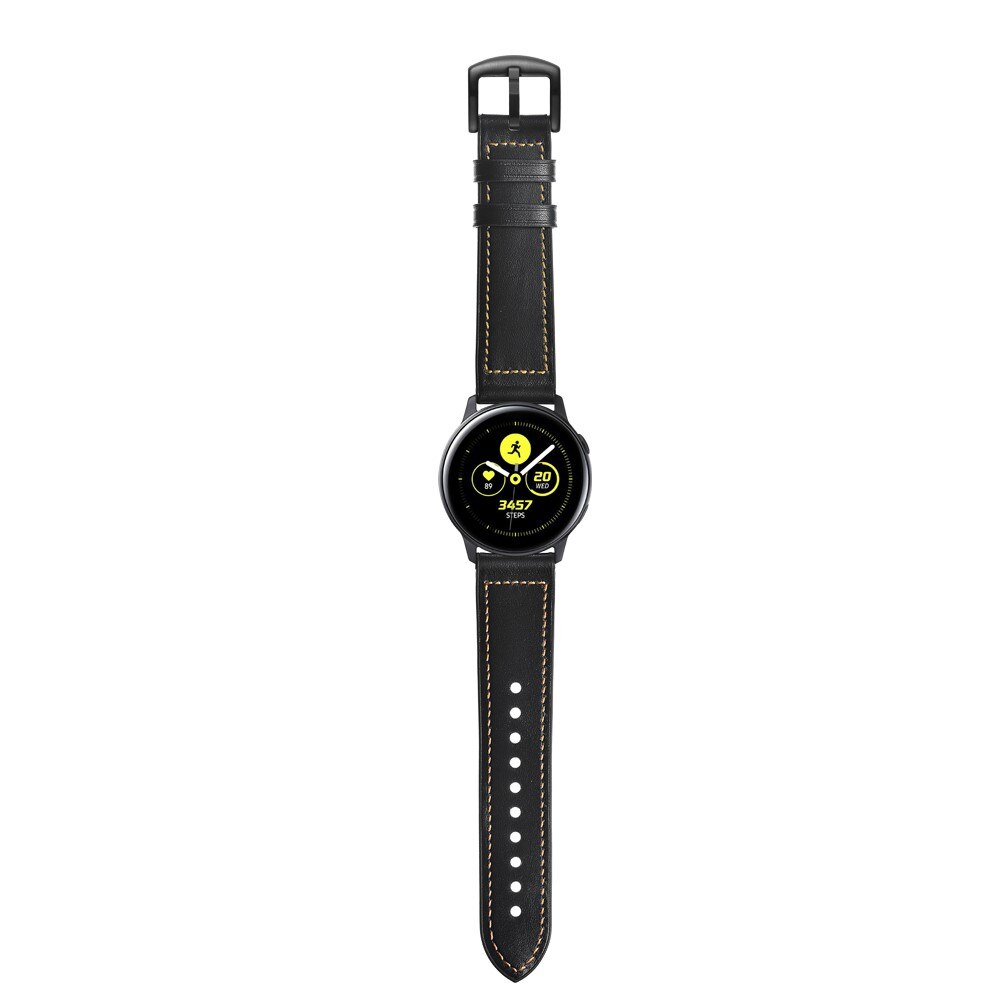 Samsung Galaxy Watch 5 40mm Skinnreim Premium svart