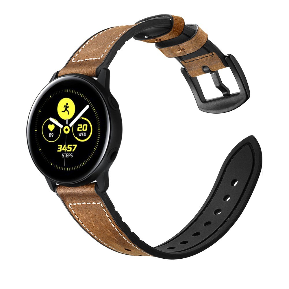 Samsung Galaxy Watch 5 44mm Skinnreim Premium brun