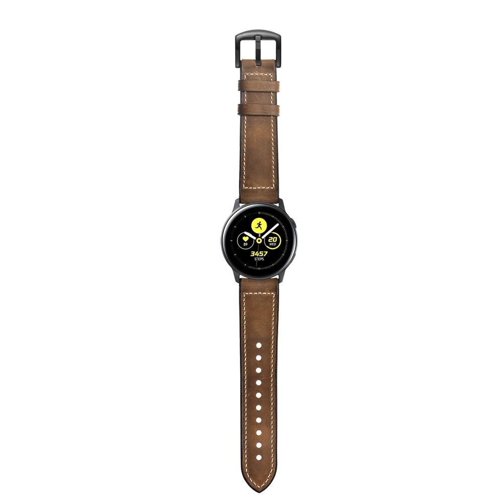 Samsung Galaxy Watch 5 44mm Skinnreim Premium brun