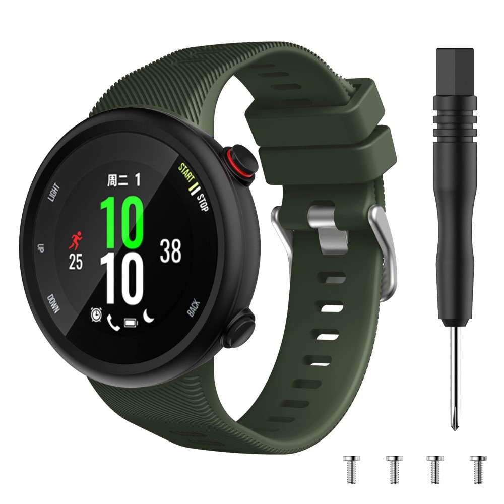 Garmin Forerunner 45 Reim Silikon grønn