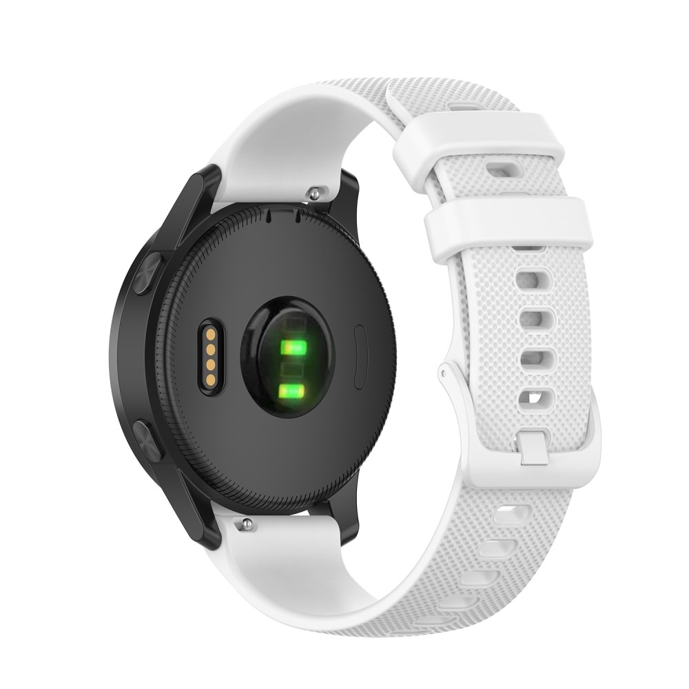 Garmin Vivoactive 4 Reim Silikon hvit