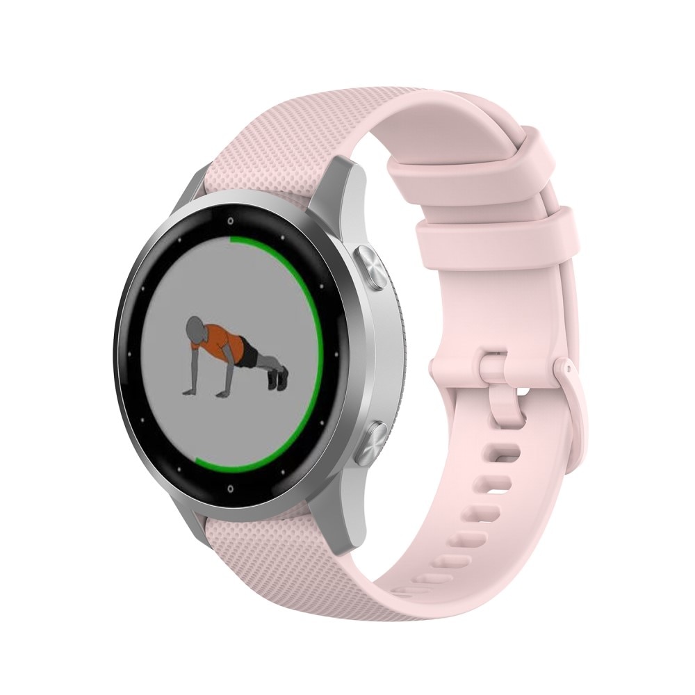 Garmin Vivoactive 4s Reim Silikon rosa