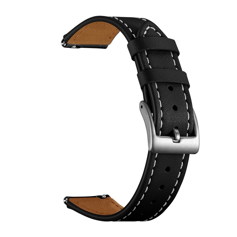 Withings Steel HR 36mm Reim Lær svart