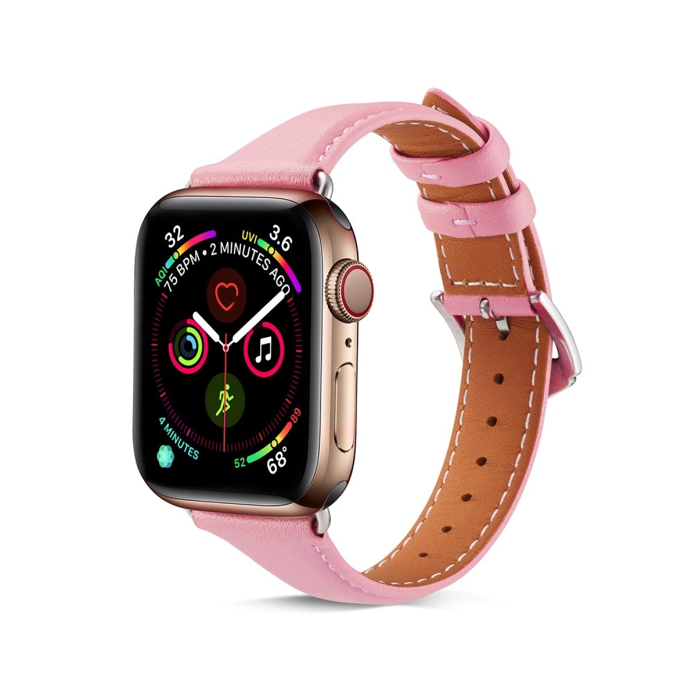 Apple Watch 44mm Skinnreim Slim rosa