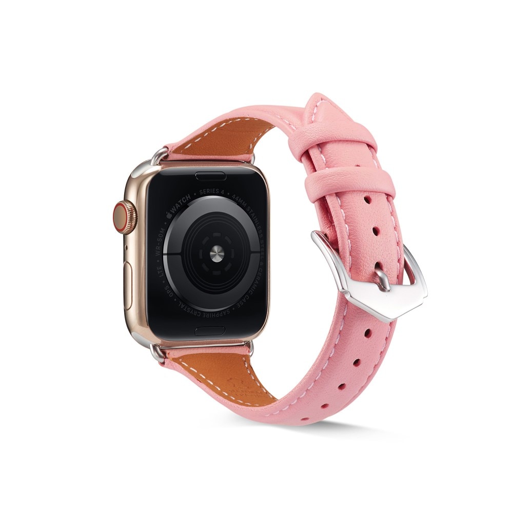 Apple Watch Series 8 45mm Skinnreim Slim Rosa