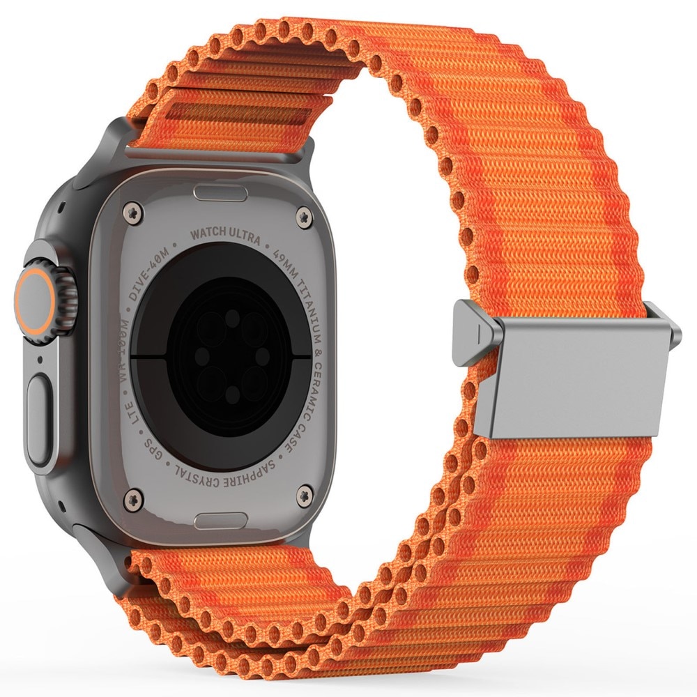 Active Nylon Reim Apple Watch Ultra 49mm 2nd Gen Oransje