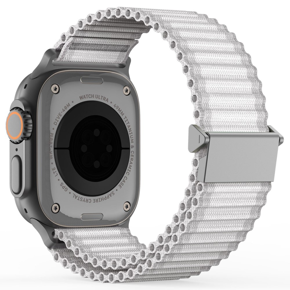 Active Nylon Reim Apple Watch Series 10 46mm Hvit