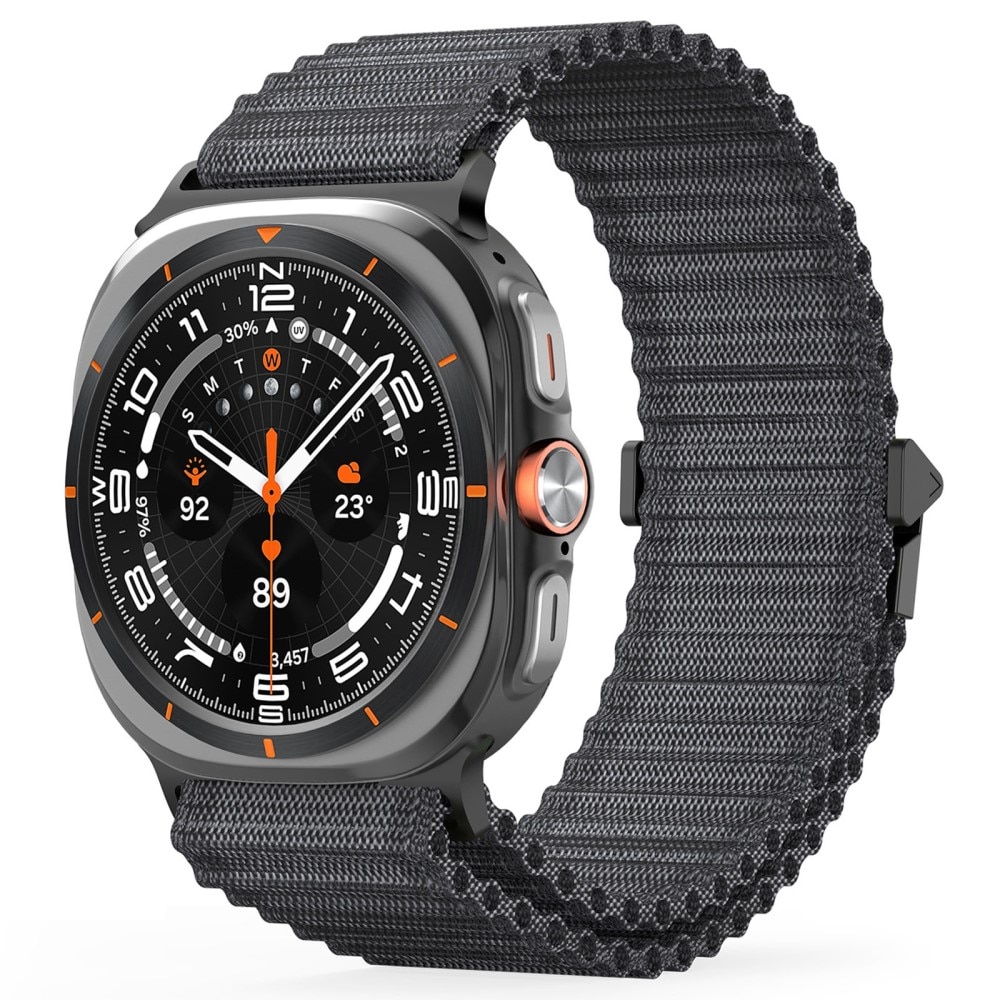 Active Nylon Reim Samsung Galaxy Watch Ultra 47mm Svart