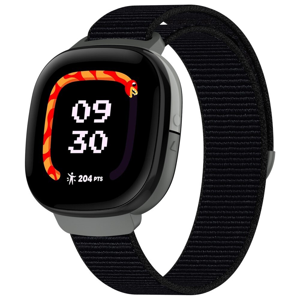 Fitbit Ace LTE Nylonreim Svart
