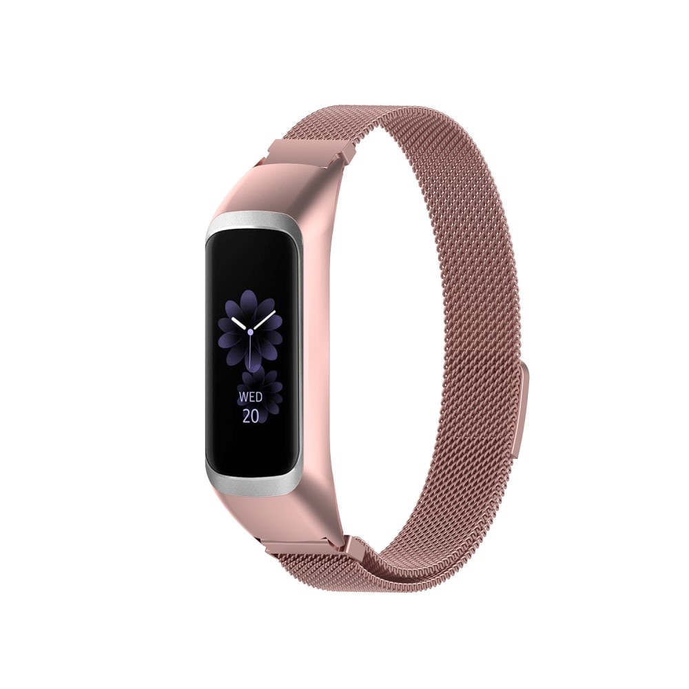 Samsung Galaxy Fit 2 Reim Milanese Loop rosa gull