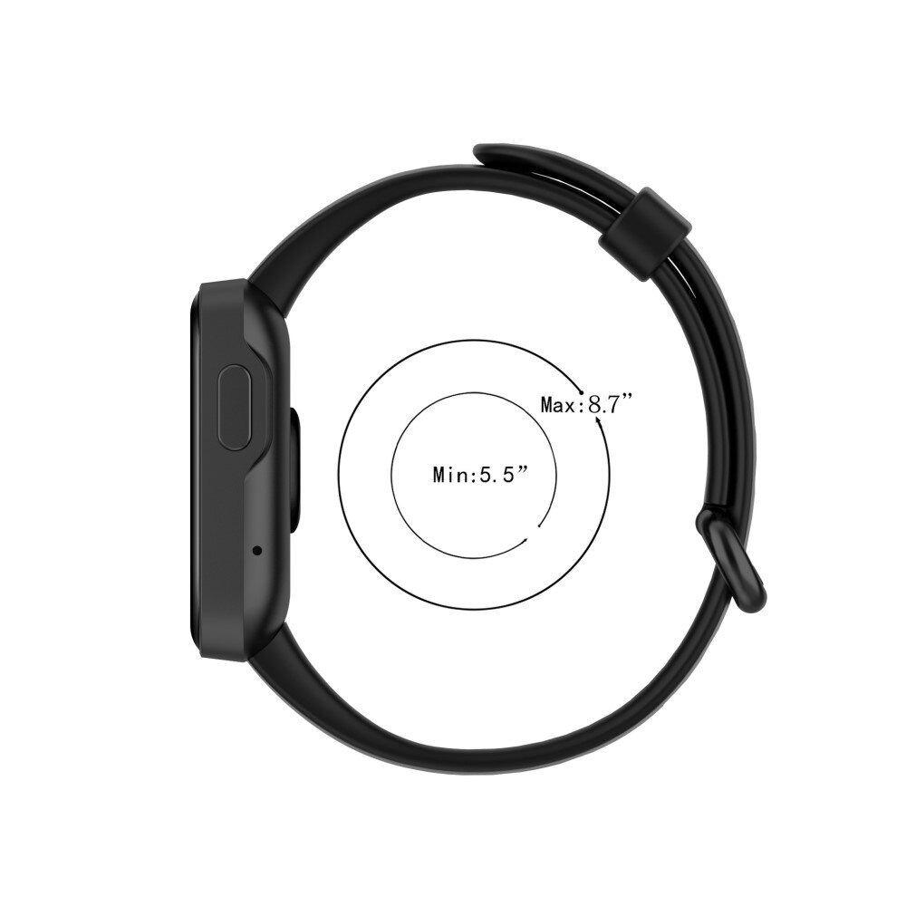 Xiaomi Mi Watch Lite Reim Silikon svart