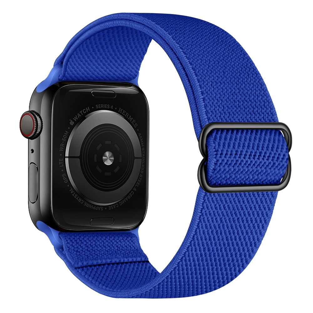 Apple Watch Series 1-3 42mm Elastisk Nylonreim Blå
