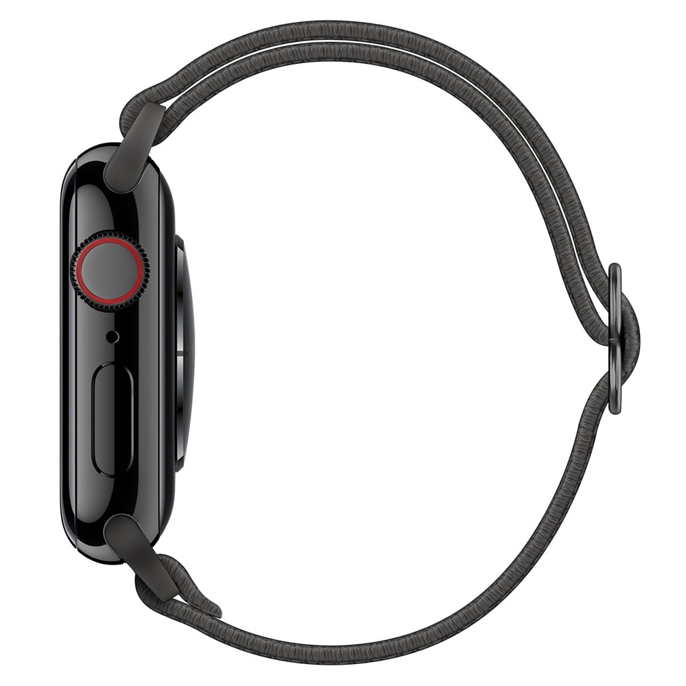 Apple Watch 45mm Series 8 Elastisk Nylonreim grå