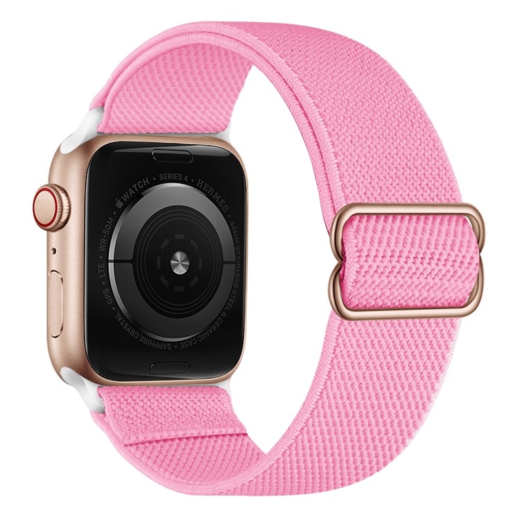 Apple Watch SE 40mm Elastisk Nylonreim rosa
