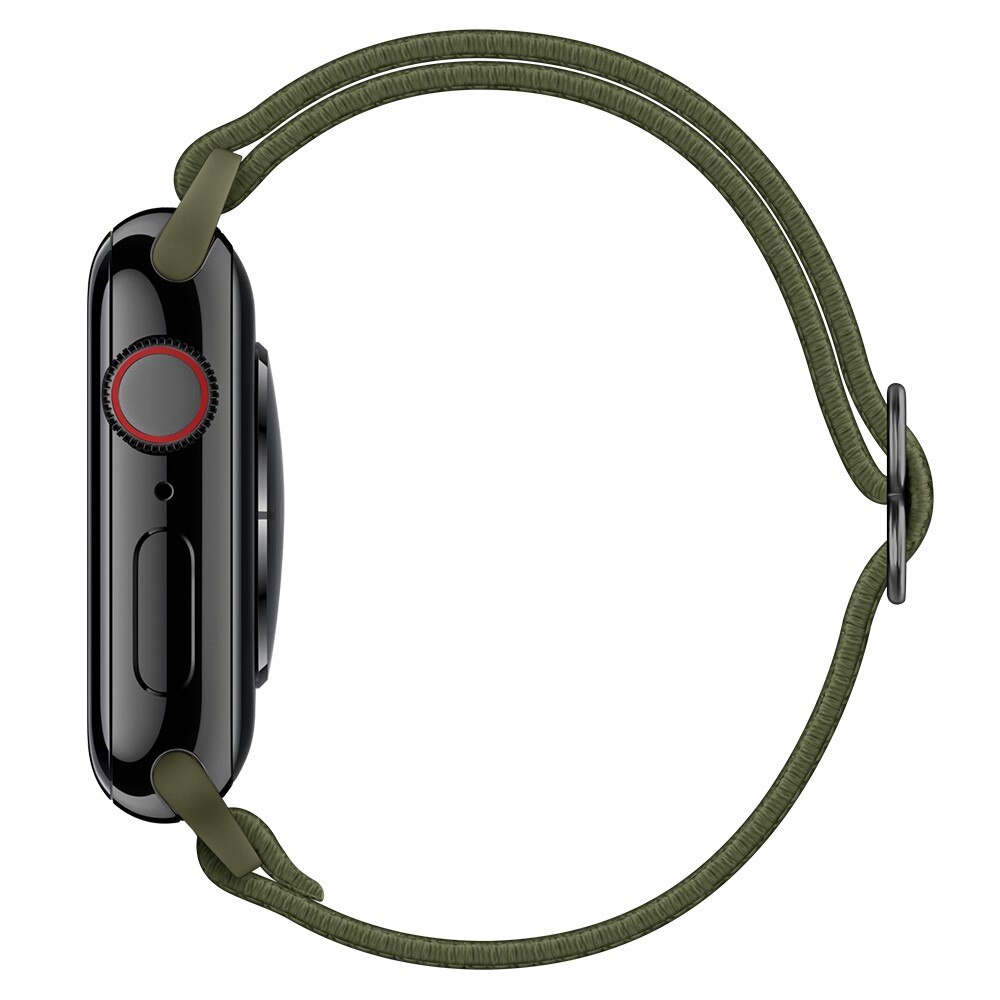 Apple Watch Series 8 45mm Elastisk Nylonreim Grønn