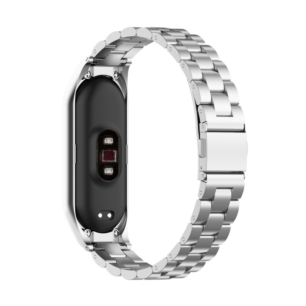 Xiaomi Mi Band 5/6 Metal Reim sølv