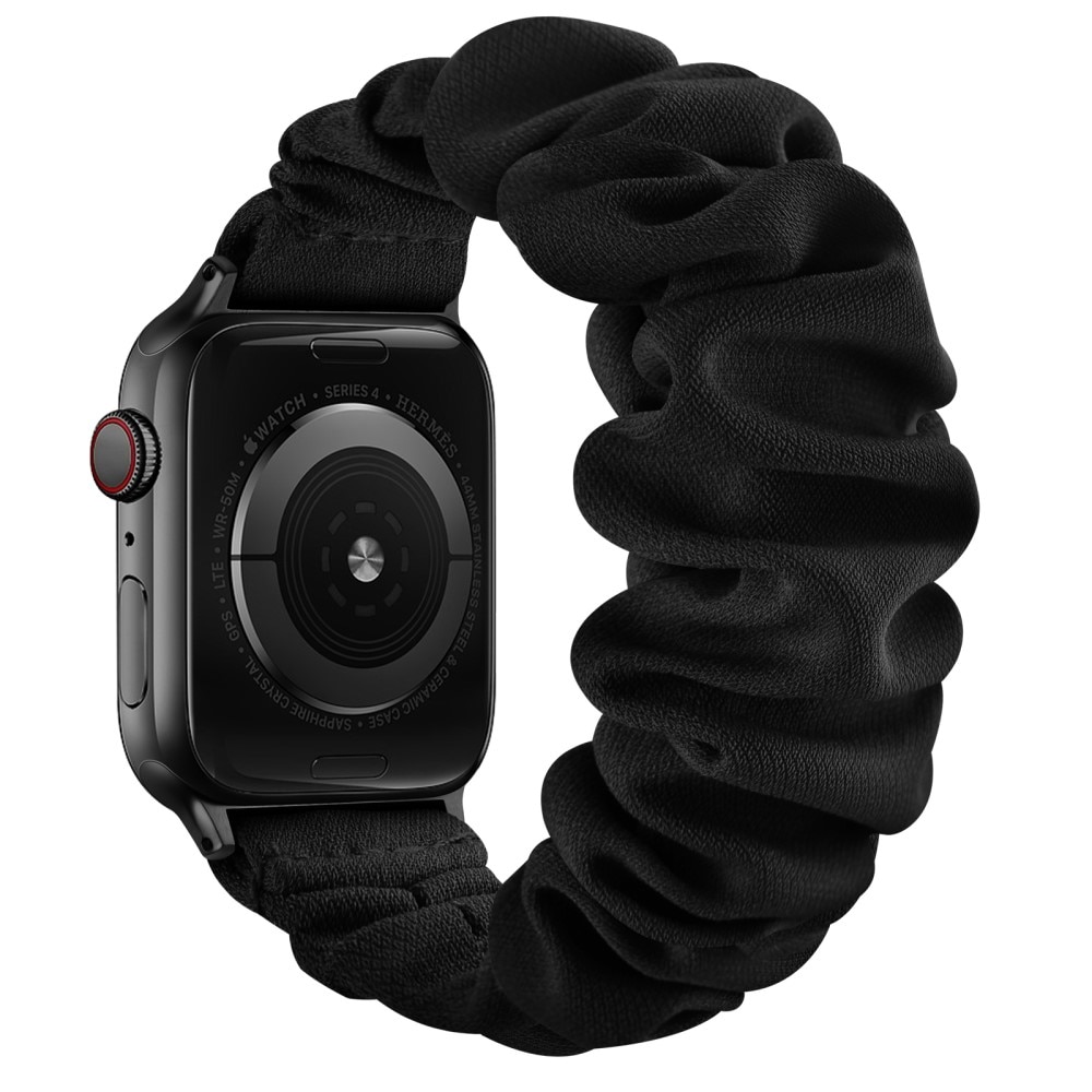 Scrunchie Reim Apple Watch 41mm Series 9 svart