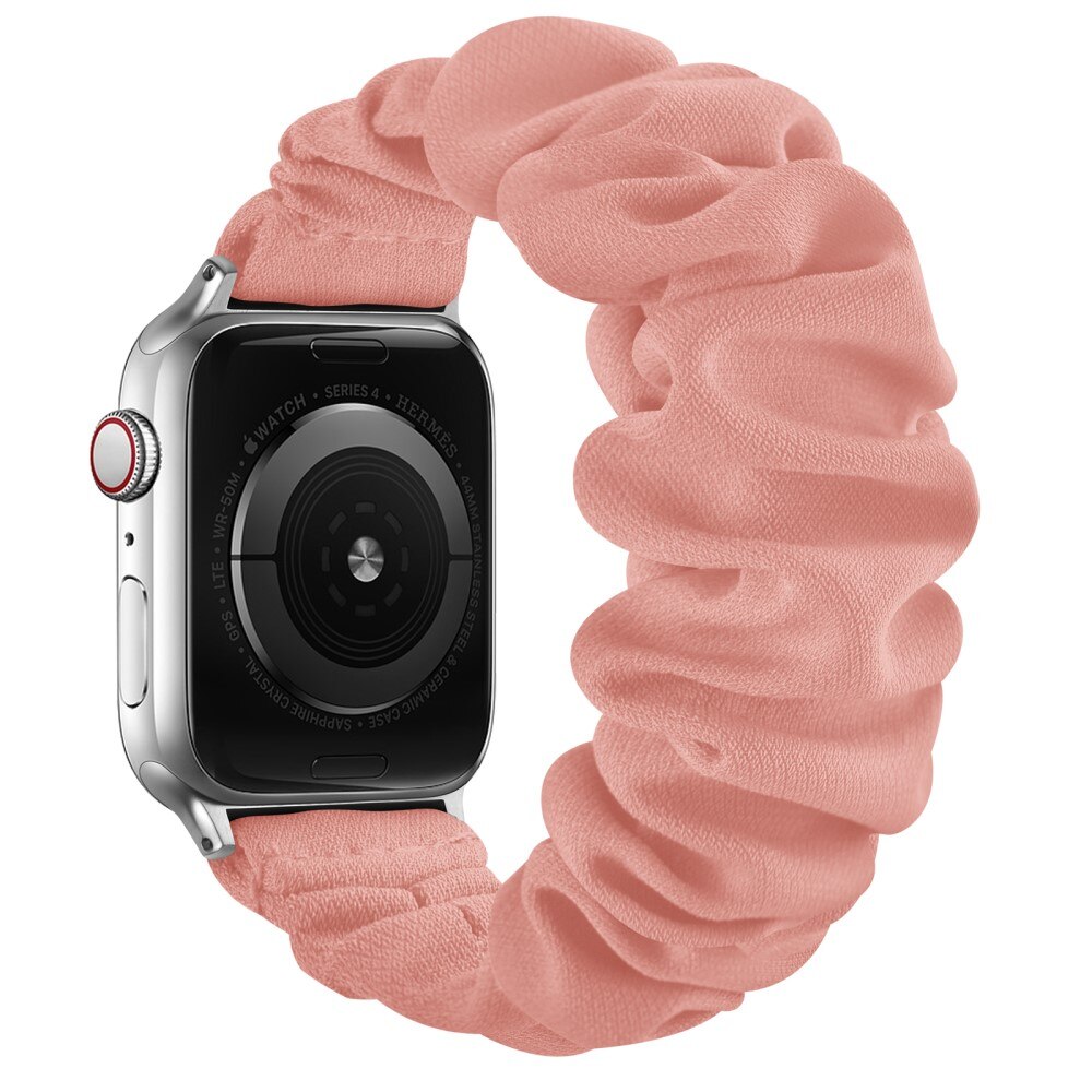 Scrunchie Reim Apple Watch SE 40mm rosa/sølv