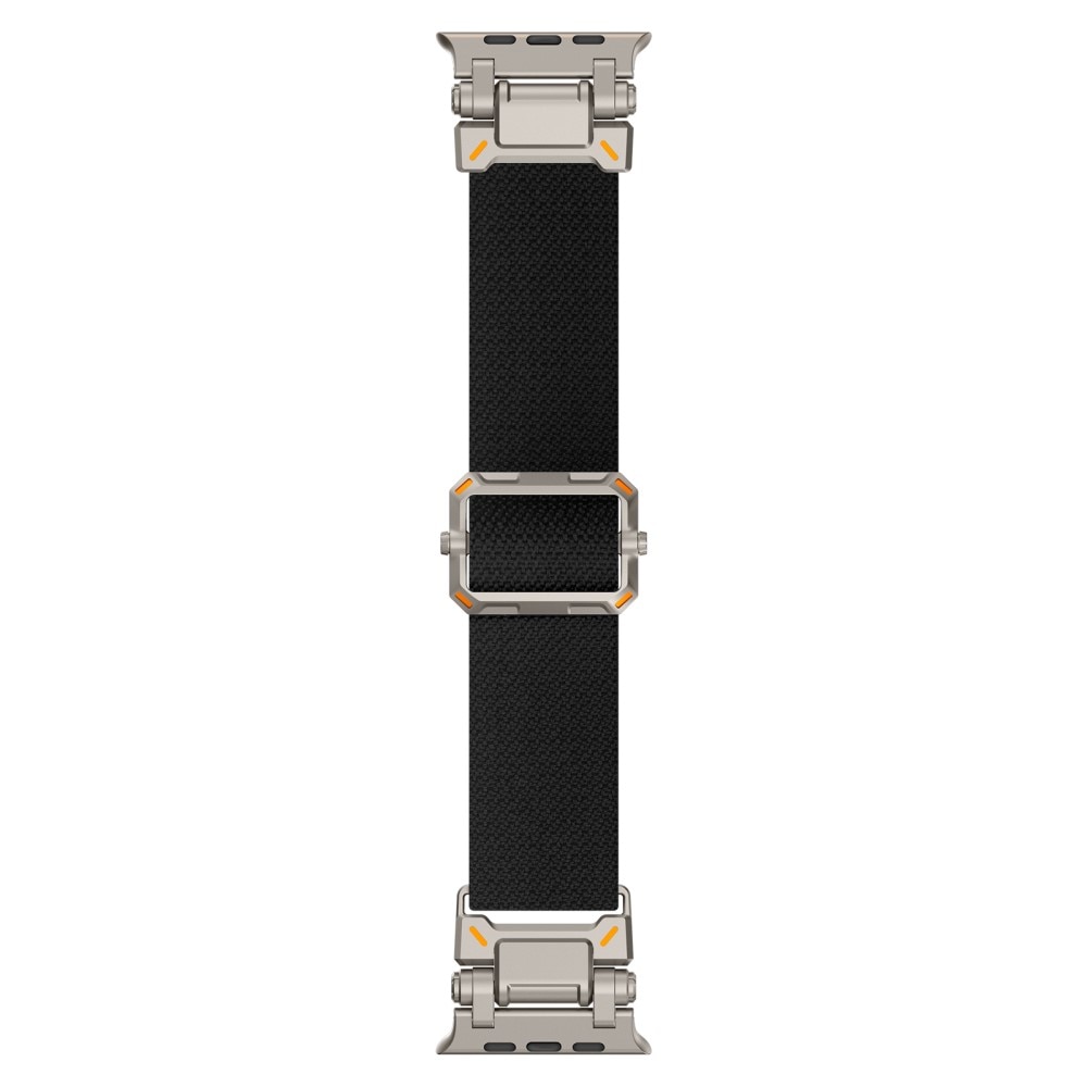 Endure Flex Nylon Strap Apple Watch Series 9 45mm Svart/titan