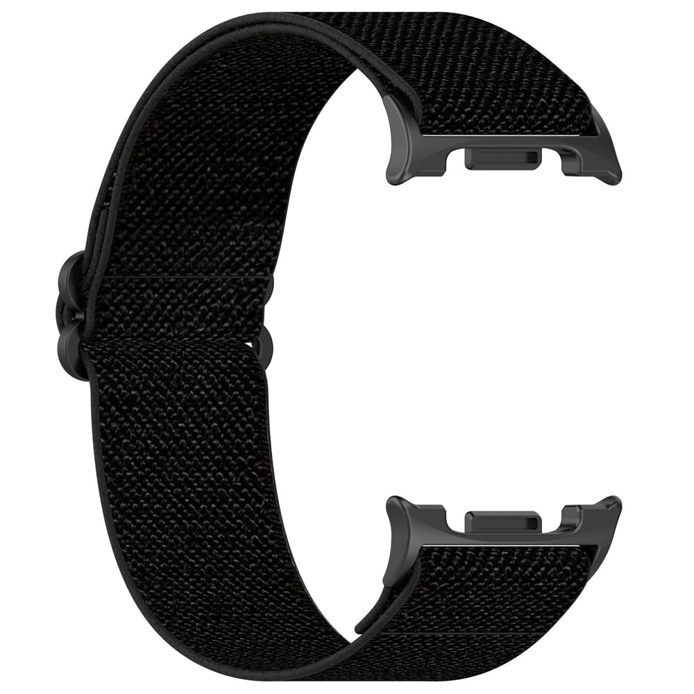 Samsung Galaxy Watch 8 Classic Elastisk Nylonreim Svart