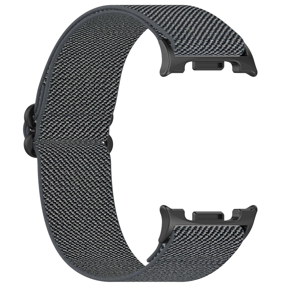 Samsung Galaxy Watch 8 Classic Elastisk Nylonreim Mørk grå