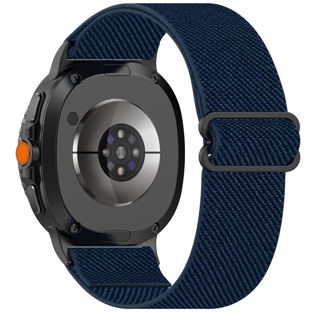 Samsung Galaxy Watch 8 Classic Elastisk Nylonreim Mørke blå