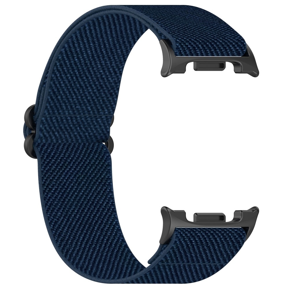 Samsung Galaxy Watch 8 Classic Elastisk Nylonreim Mørke blå