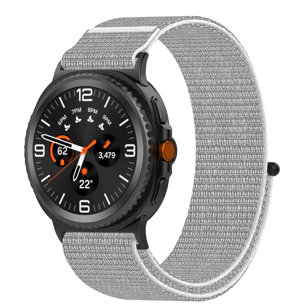 Samsung Galaxy Watch 8 Classic Nylonreim Grå
