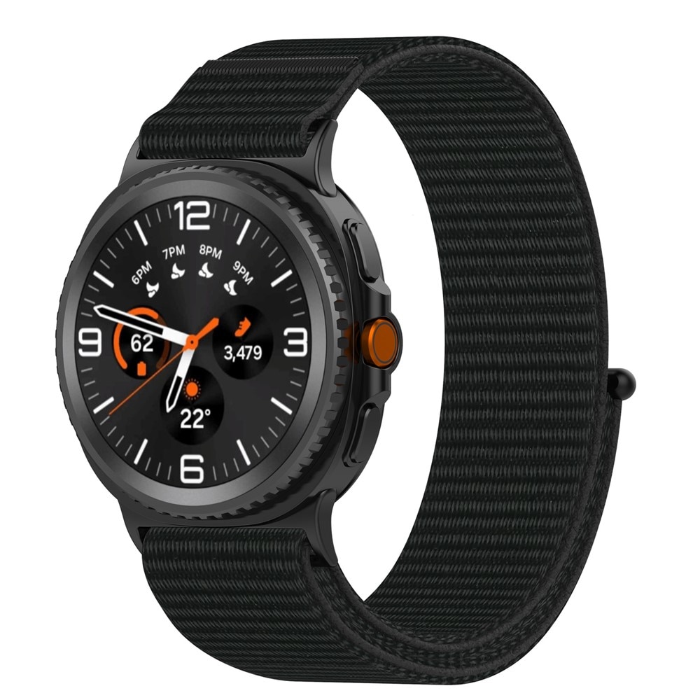 Samsung Galaxy Watch 8 Classic Nylonreim Svart