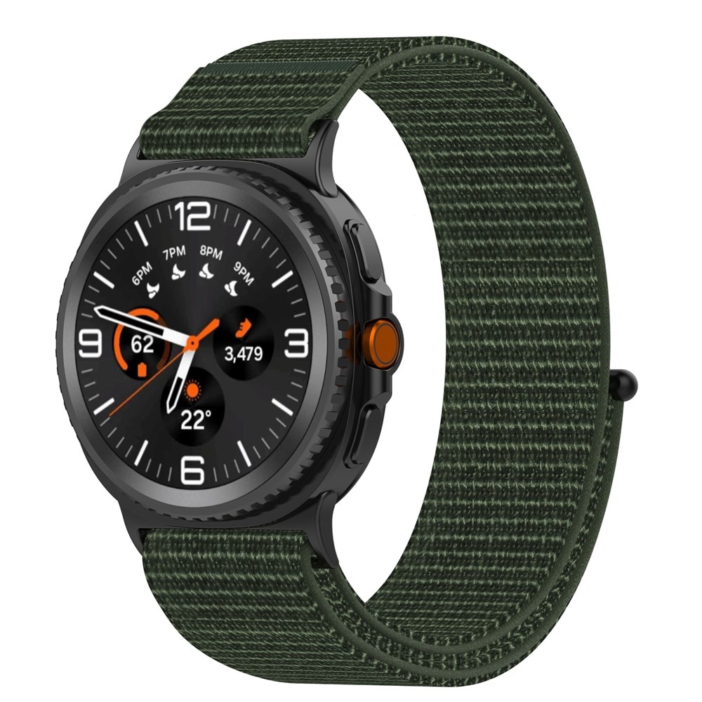 Samsung Galaxy Watch 8 40mm Nylonreim Grønn