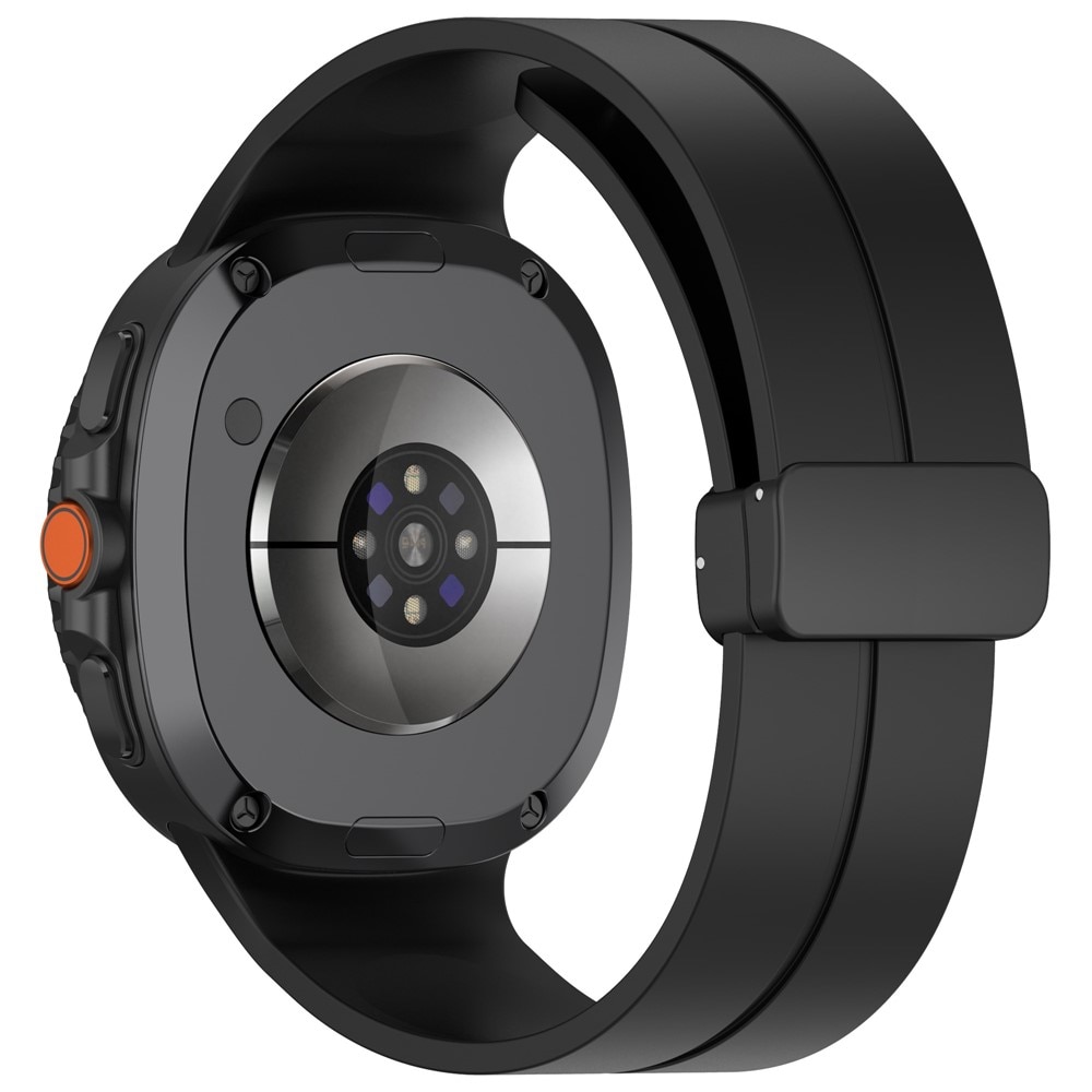 Samsung Galaxy Watch 8 44mm Reim Silikon Svart