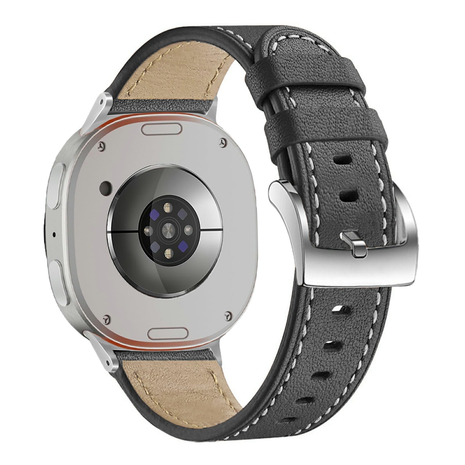 Samsung Galaxy Watch 8 44mm Reim Lær Svart