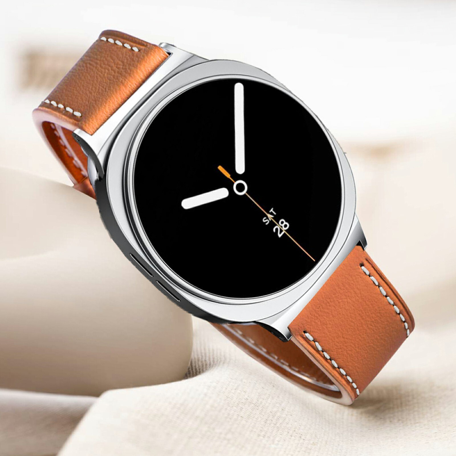 Samsung Galaxy Watch 8 40mm Reim Lær Cognac