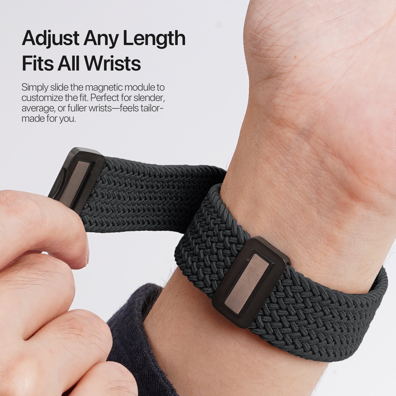 Nylon Woven Reim Apple Watch Series 11 46mm Navy
