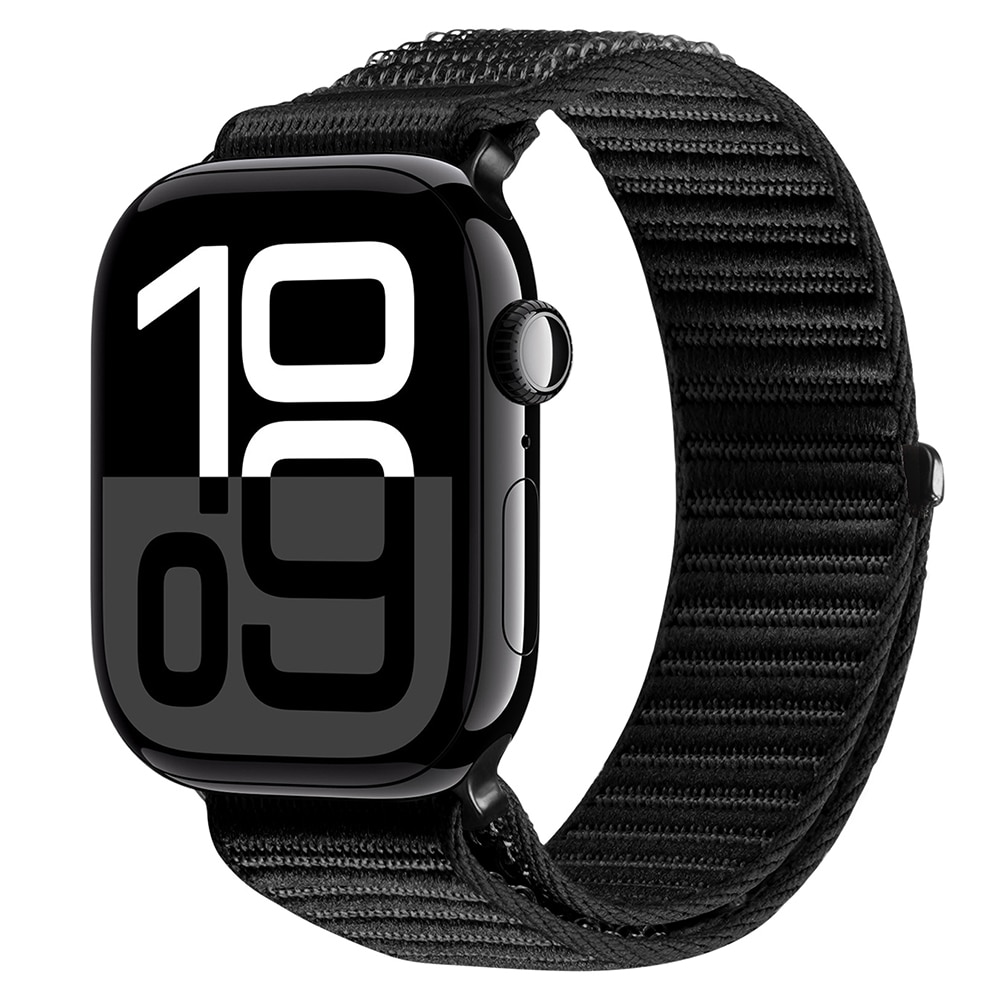 Nylon Reim Apple Watch Series 8 41mm Svart