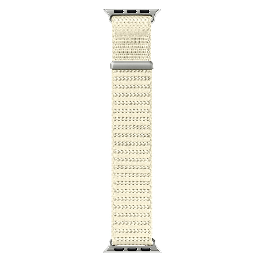 Nylon Reim Apple Watch Series 9 41mm Hvit