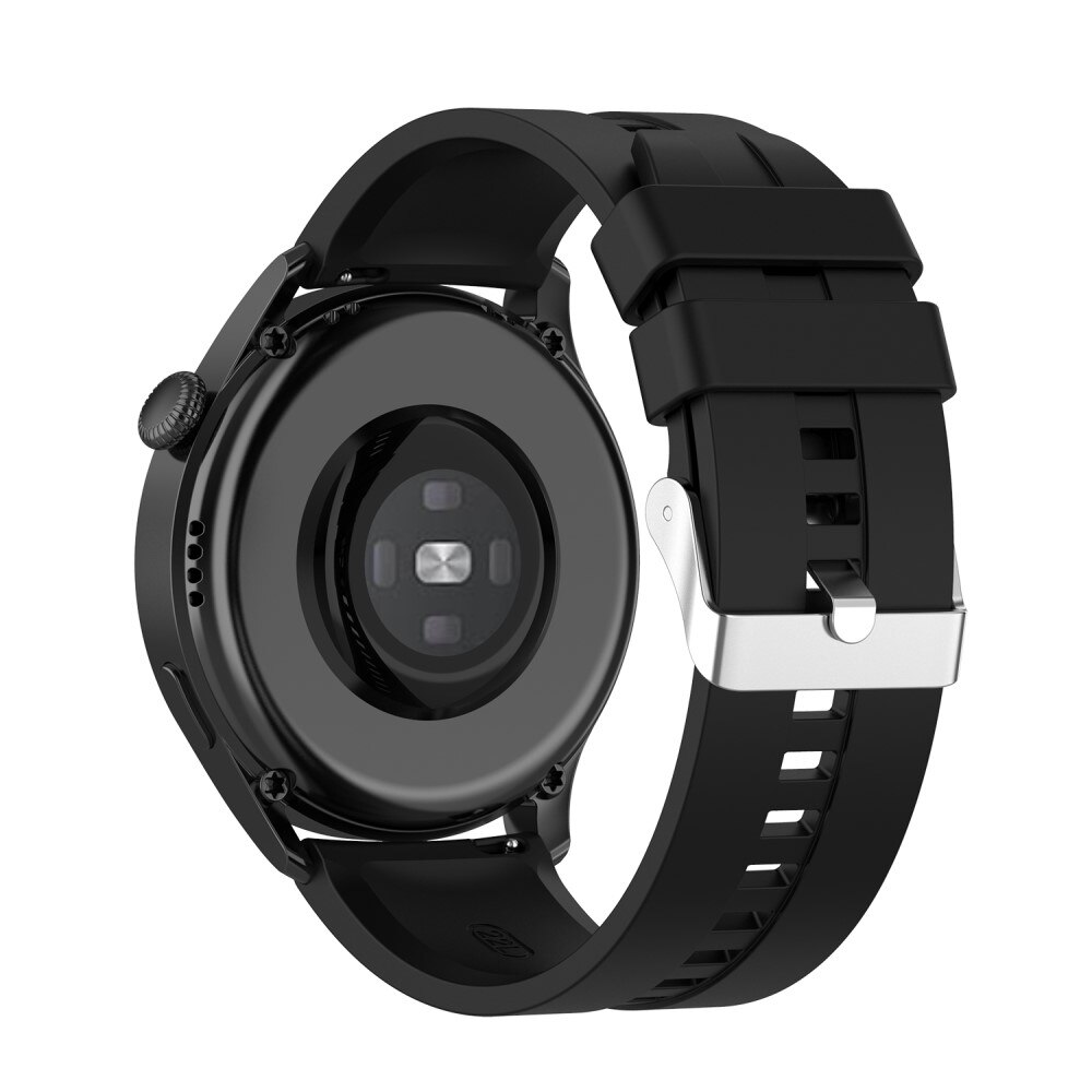 Huawei Watch 3/Watch 3 Pro Reim Silikon Svart